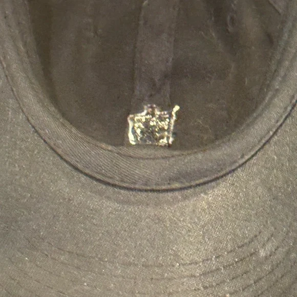 Cotton Minimalist Boba Tea Drink Black Women’s Strap Back Baseball Hat - Picture 4 of 5